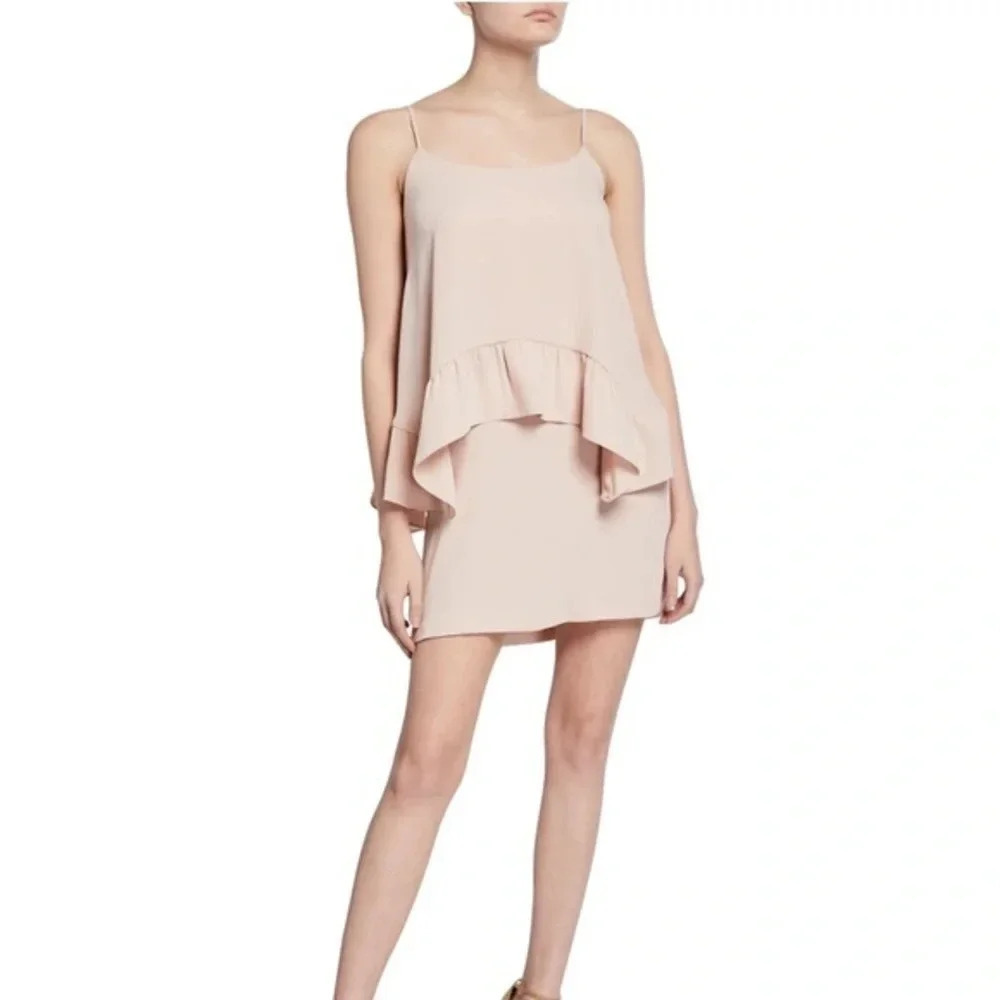 Amanda Uprichard Coretta Draped Sleeveless Dress